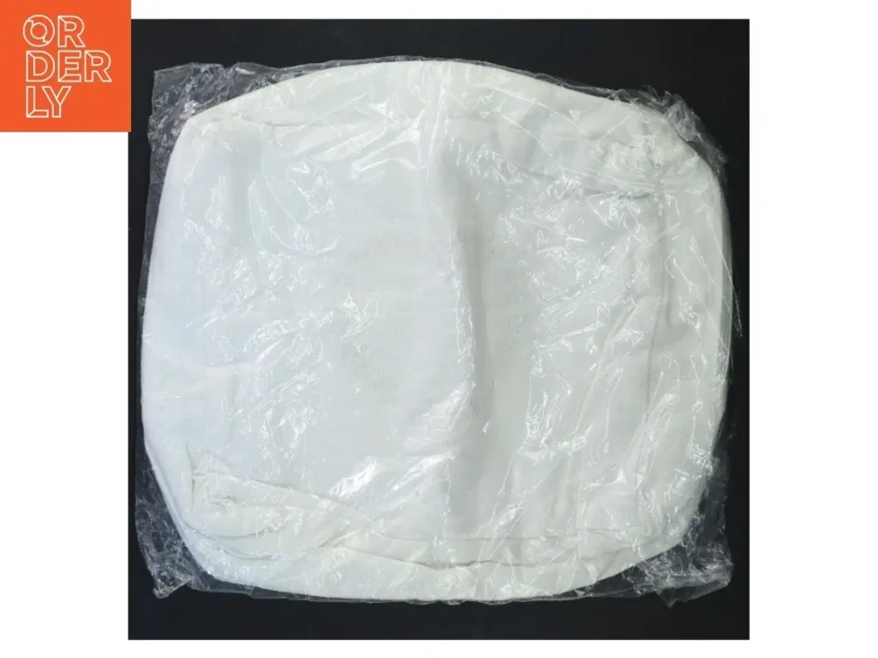 Billede 1 - Hvid toilettaske i stof (str. 28x25 cm)