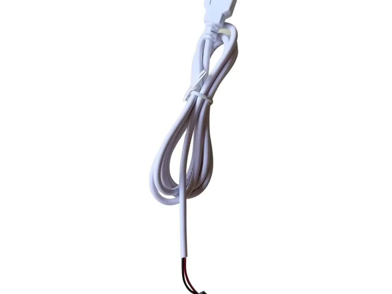 Billede 7 - Badeværelsesskab med spejl + LED-lys 89x14x62 cm skinnende hvid