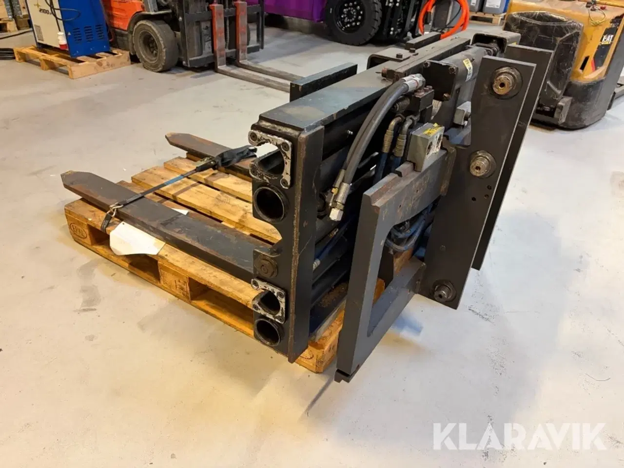 Billede 3 - Klemme og rotator