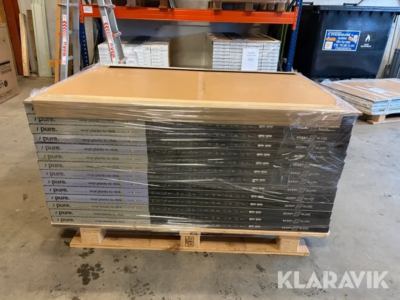 Billede 2 - Vinylgulv BerryAlloc Pure click Toulon Oak 56 styk