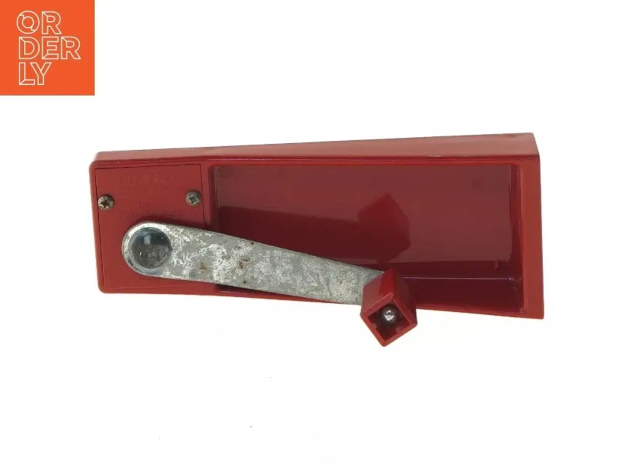 Billede 1 - Rød retro konservesåbner (str. 20x7 cm)