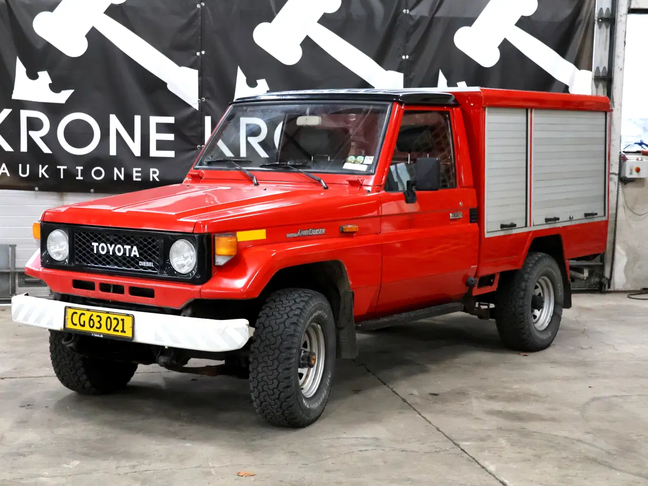 Billede 1 - Toyota Landcruiser BJ75 4WD årg 1989 Diesel.