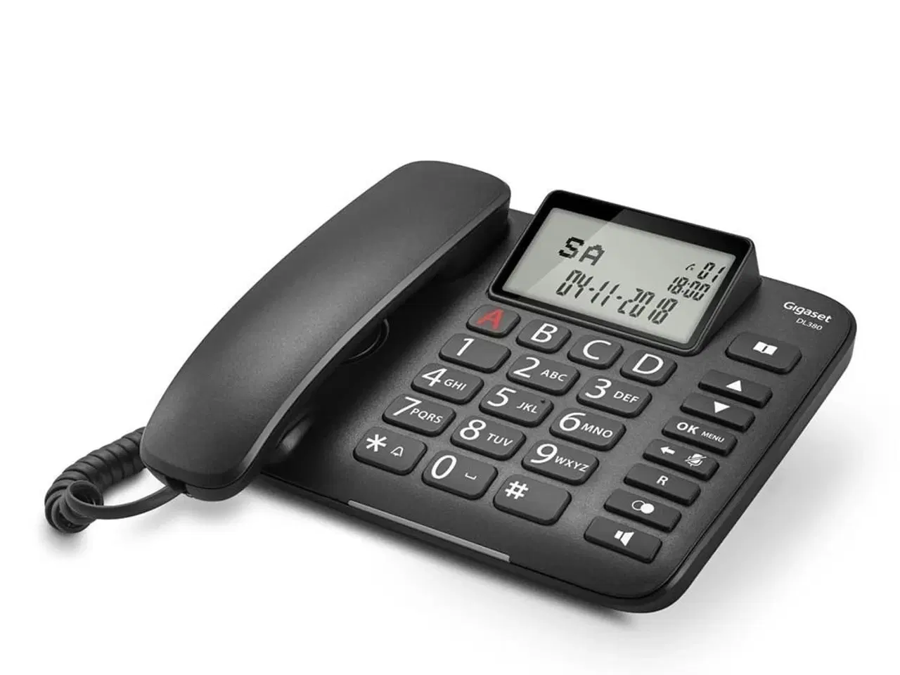 Billede 6 - Fastnettelefon Gigaset DL380 med nummervisning – sort