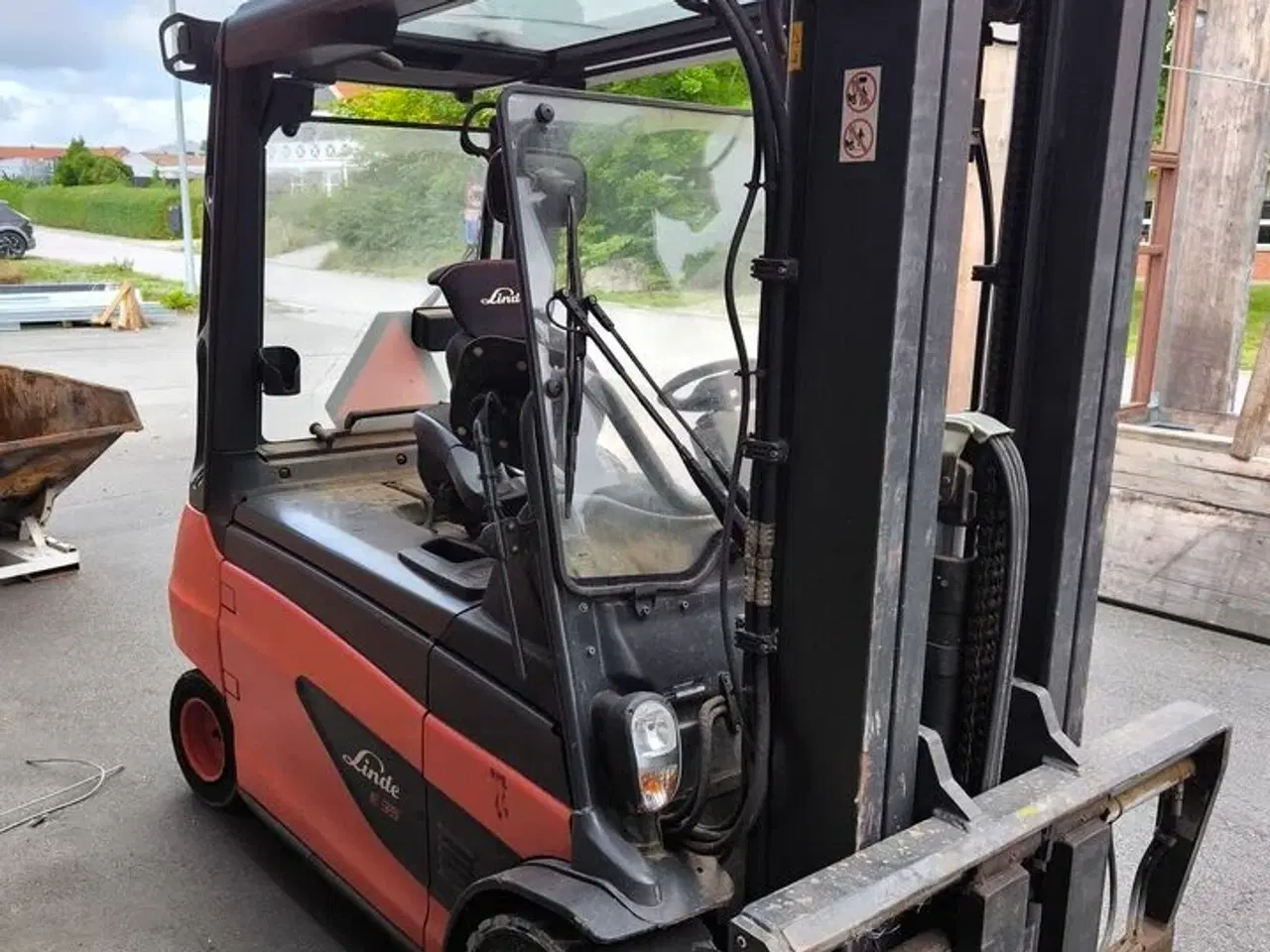 Billede 13 - El-truck LINDE E35 Roadster (se beskrivelse)