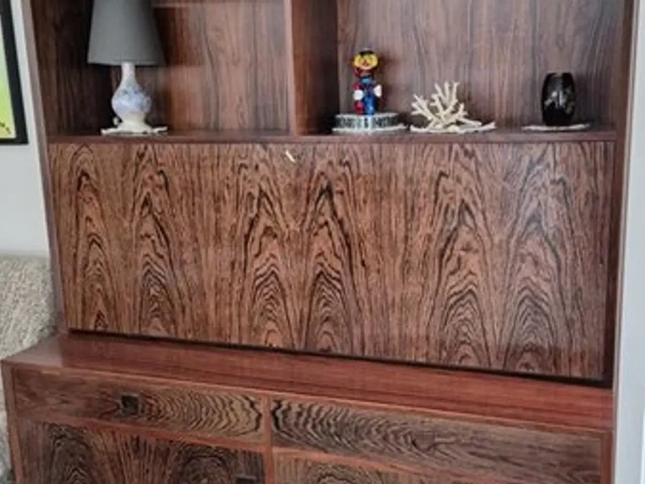 Billede 1 - Palisander reol/skænk  -