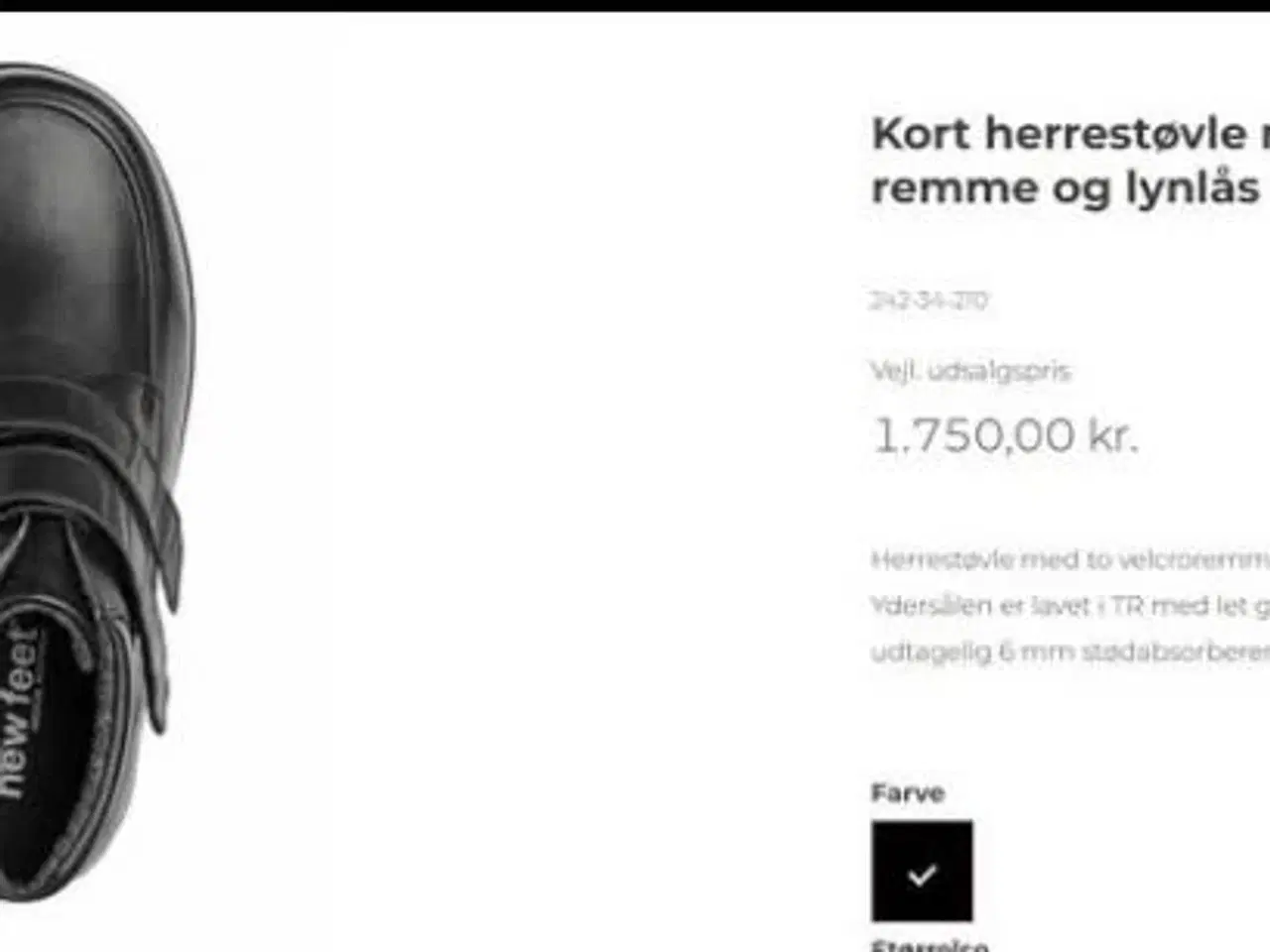 Billede 6 - Kort støvle fra New Feet