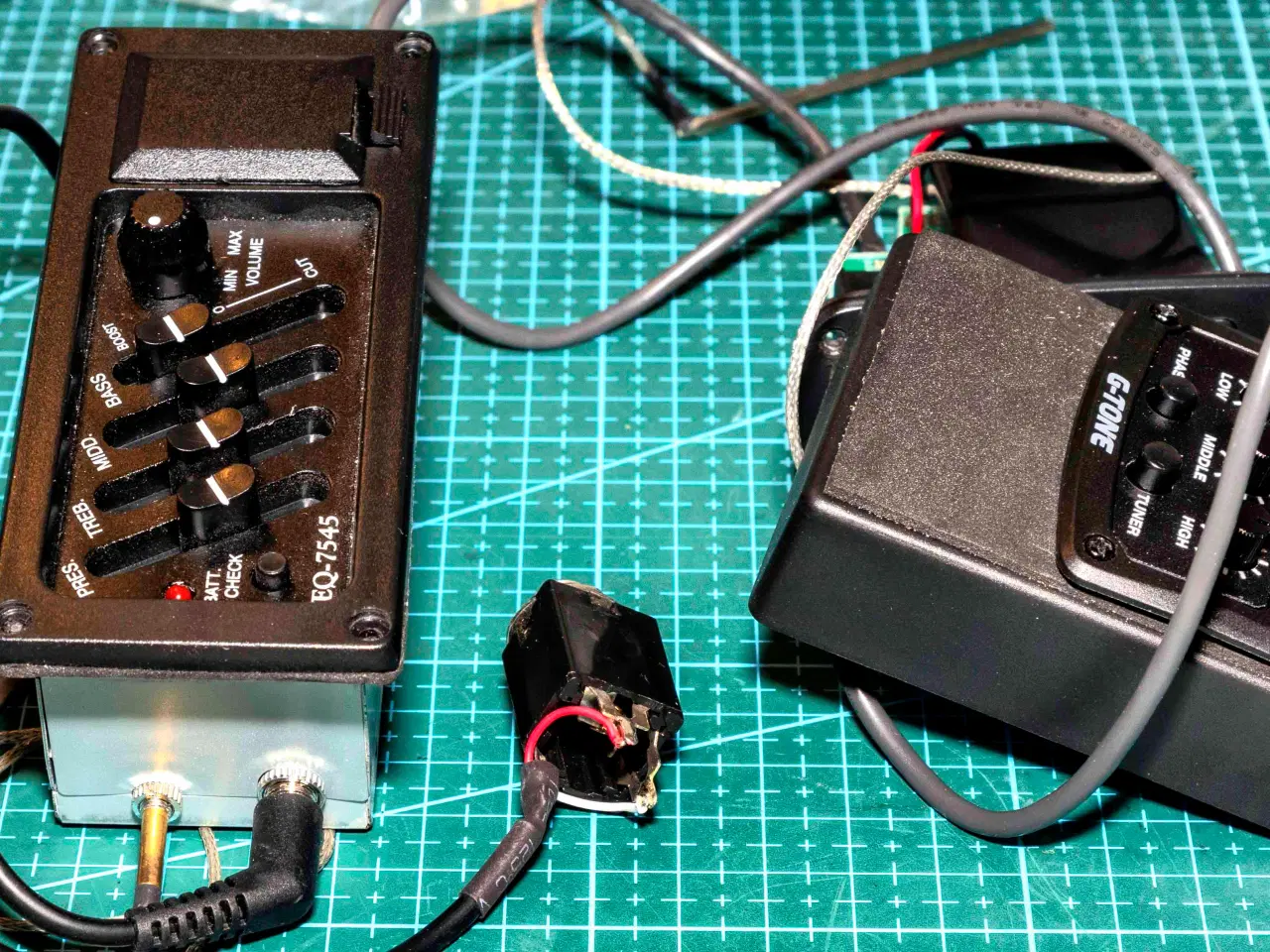 Billede 2 - Guitar - preamp til Soundhole G-Tone og EQ-7545.