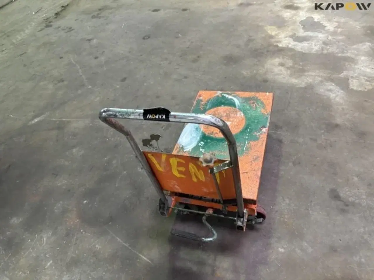 Billede 6 - - - - Transportvogn med løft