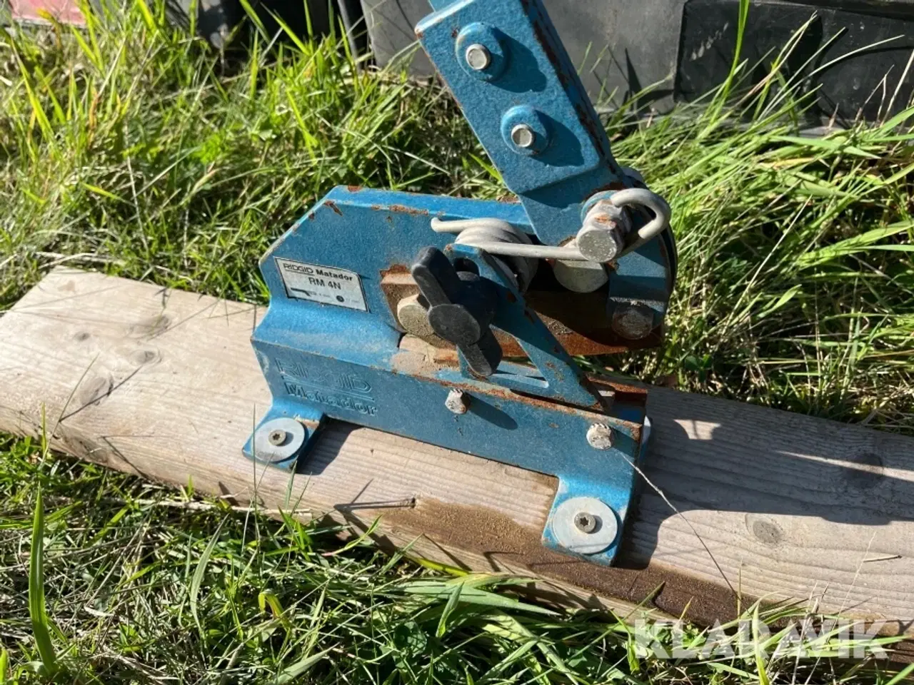 Billede 4 - Stålskinne klipper Ridgid Matador RM 4N