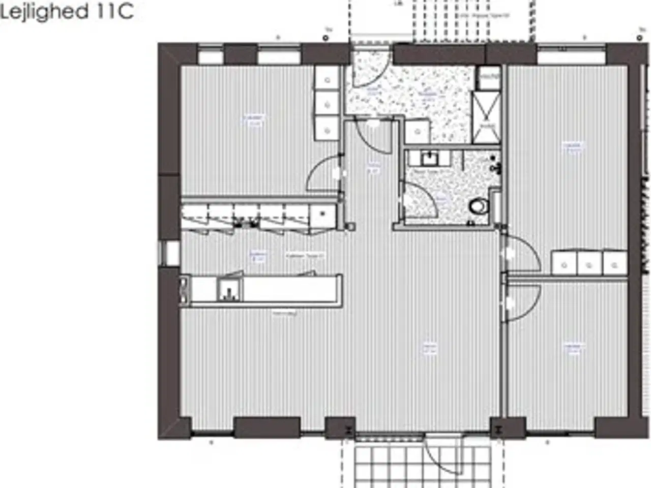 Billede 1 - 4 værelses lejlighed på 106 m2, Ringkøbing