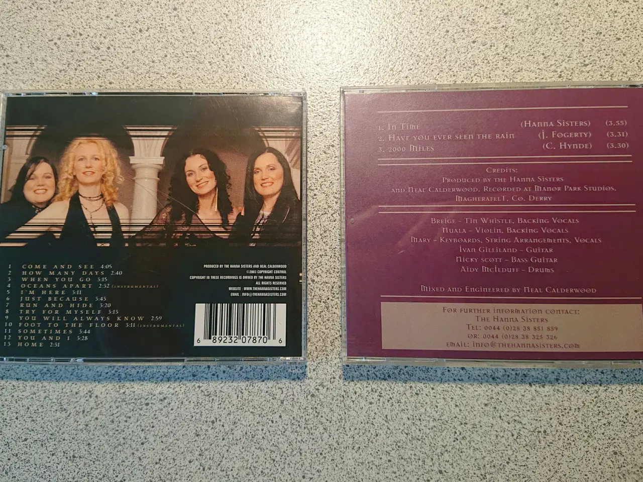 Billede 2 - The Hanna Sisters (2 signeret cd'er)