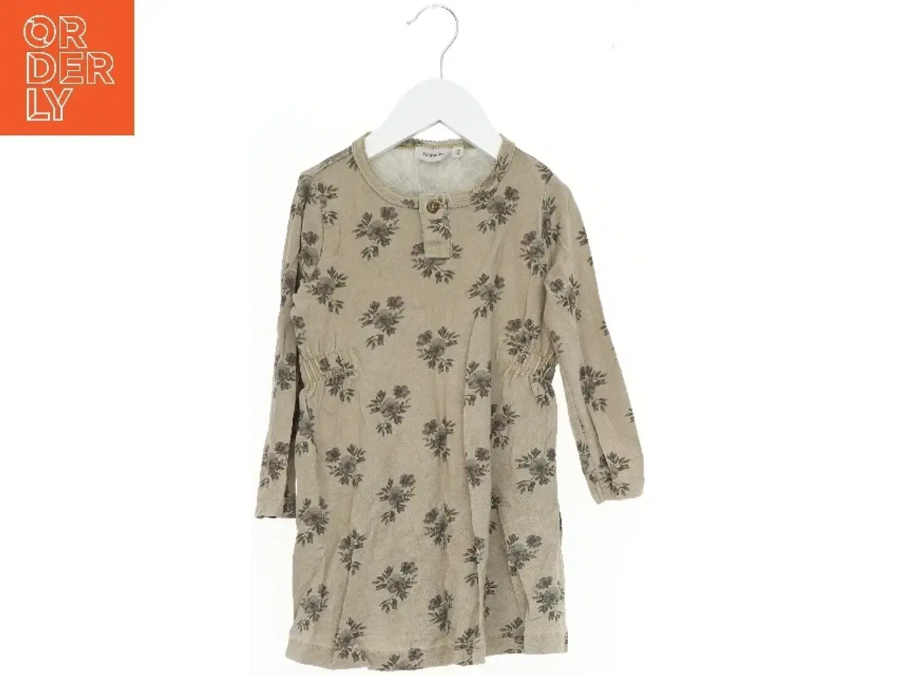 Billede 1 - Langærmet kjole med blomsterprint fra Lil atelier (str. 98)