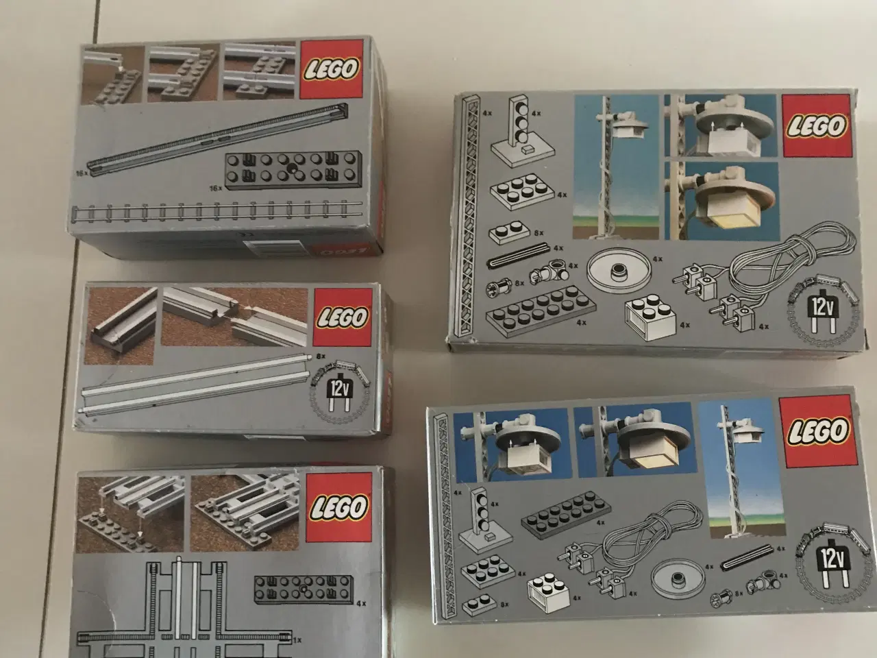 Billede 2 - Togskinner til  Lego Tog 12 V. 