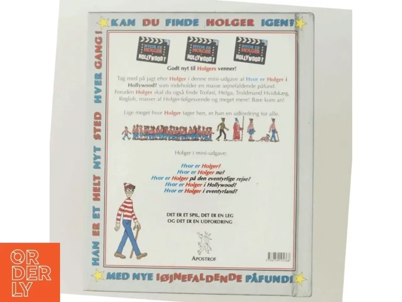 Billede 3 - Hvor er Holger i Hollywood af Martin Handford (Bog)