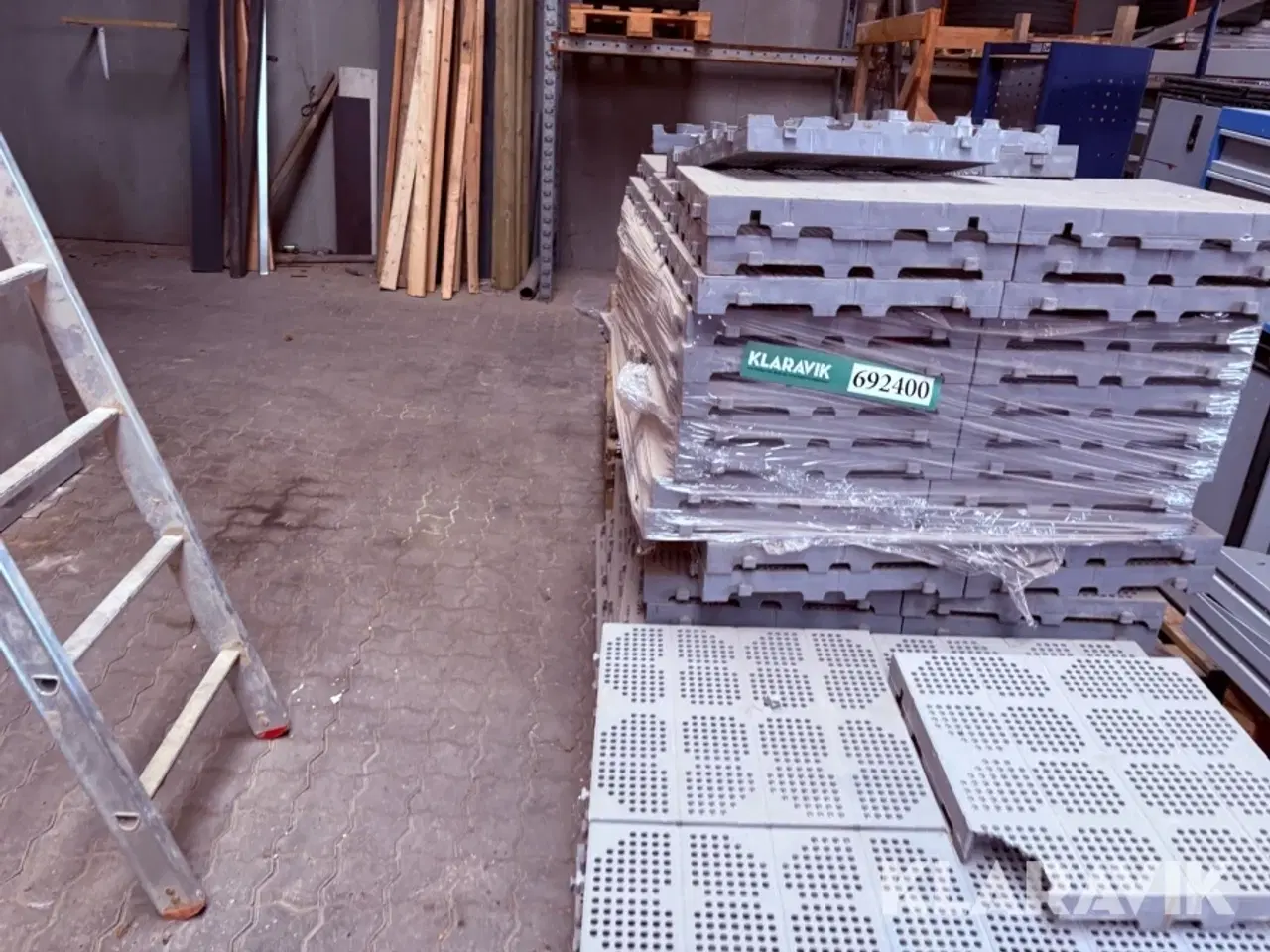 Billede 4 - Plast gulv Thermoplast 190 styk a 40x40cm