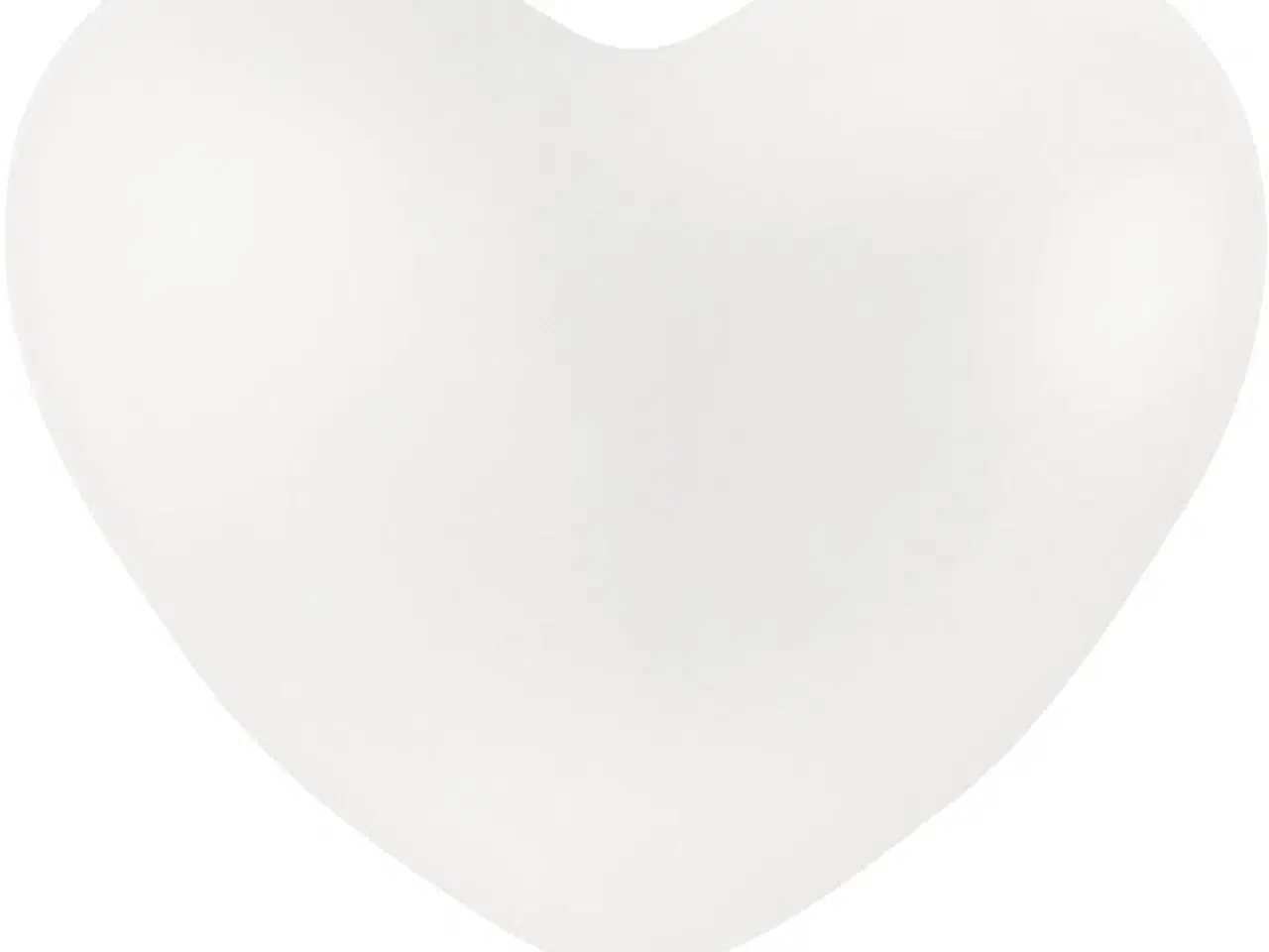 Billede 1 - Hvide Hjerteballoner - 8 stk. til Romantiske Anledninger