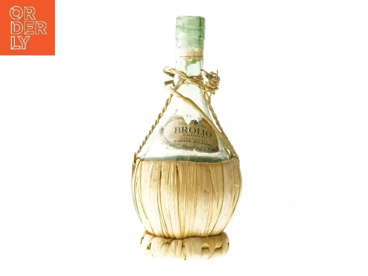 Billede 1 - Ægte Chianti Bast flaskevinflaske (str. 24 cm)