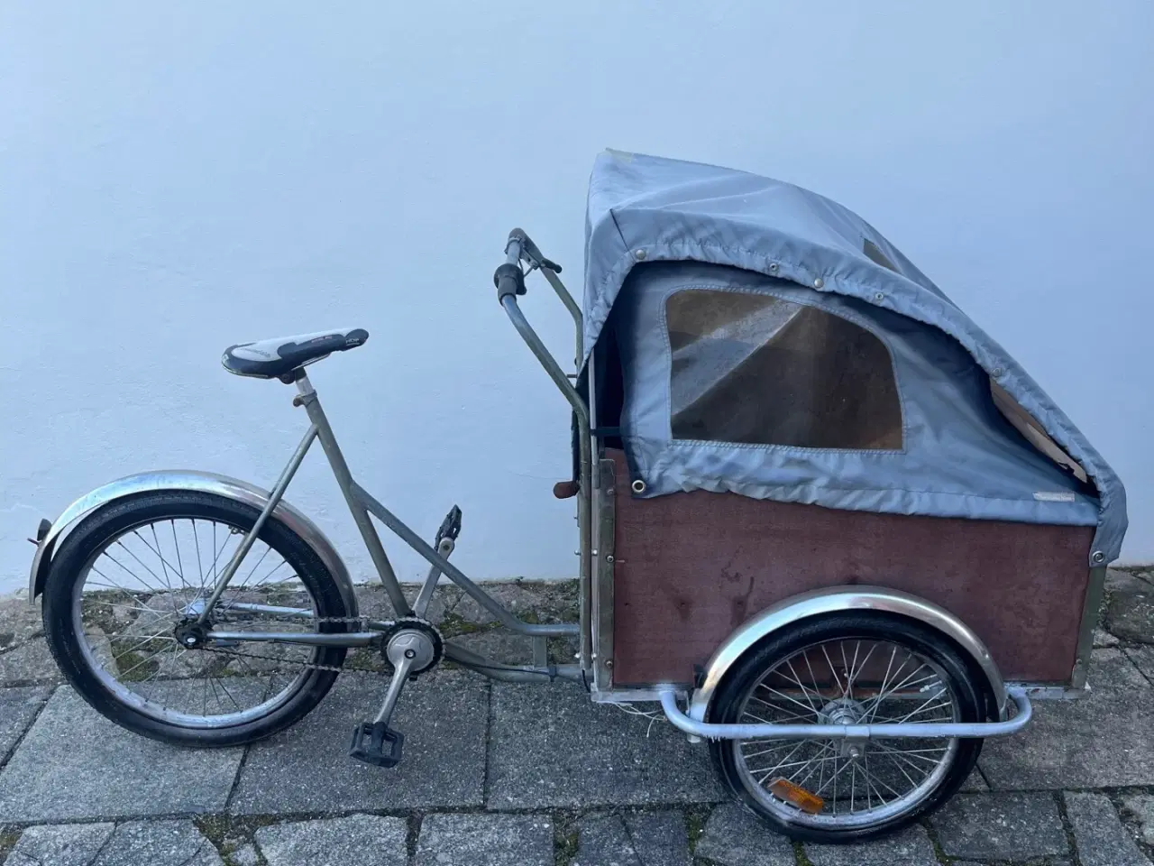 Billede 1 - Ladcykel Christiania med kaleche