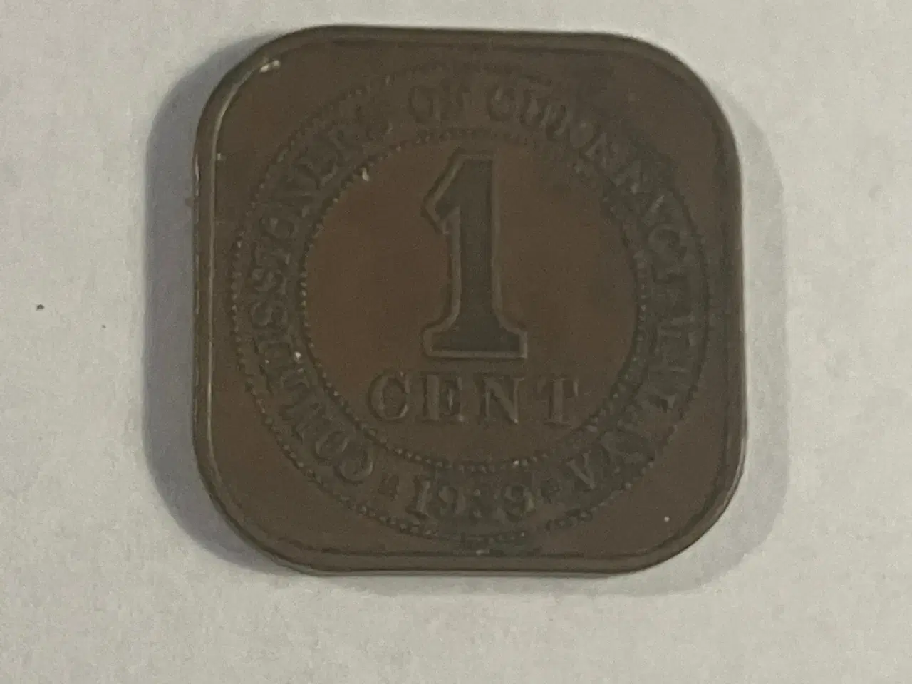 Billede 1 - 1 cent Malaya 1939