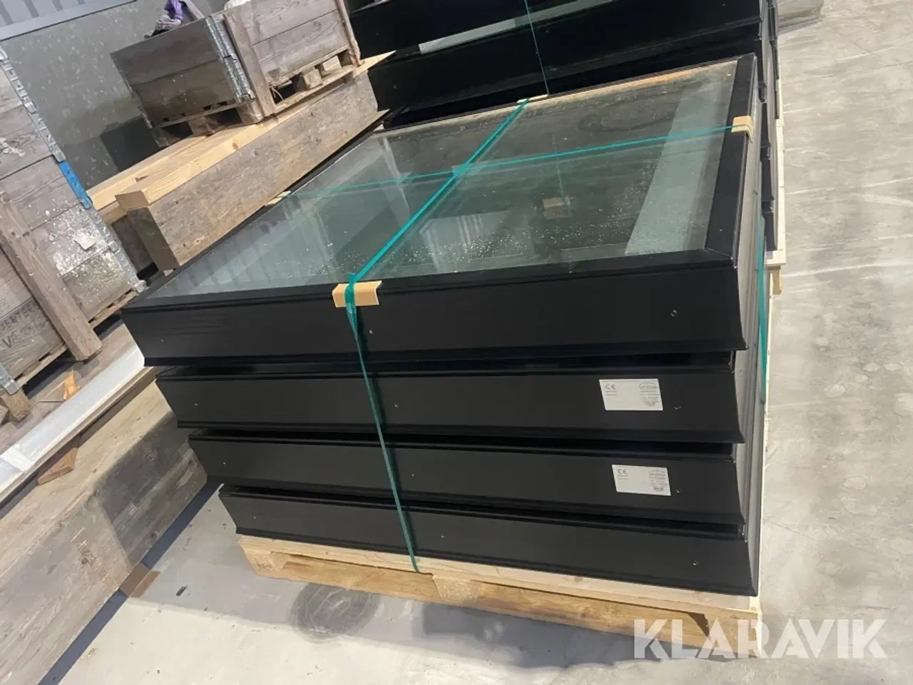 Billede 2 - Ovenlys vinduer Unilite Planlys-glas 4 styk