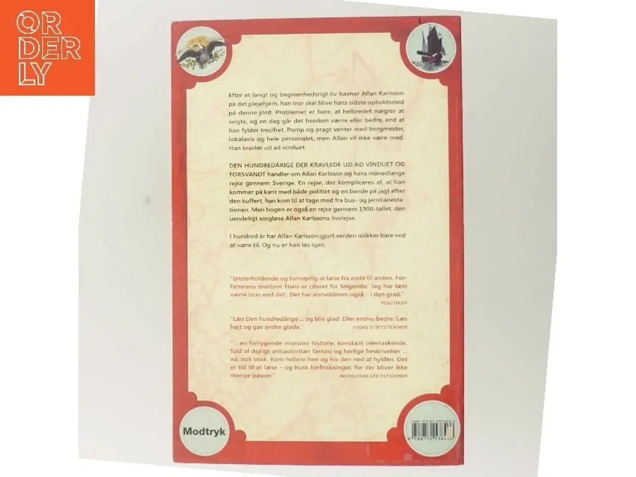 Billede 3 - Den hundredårige der kravlede ud af vinduet og forsvandt af Jonas Jonasson (Bog)