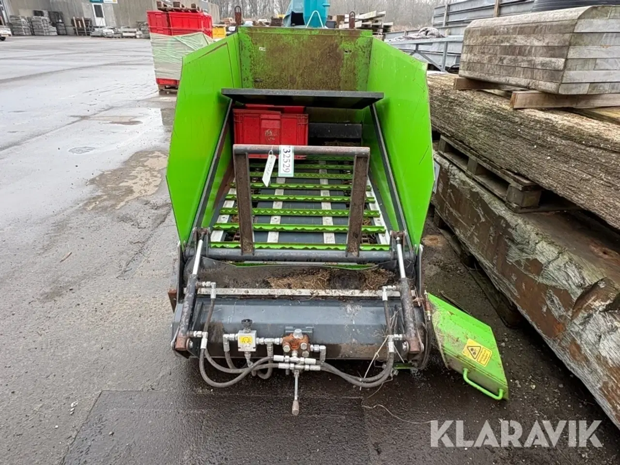 Billede 2 - Halm udlægger