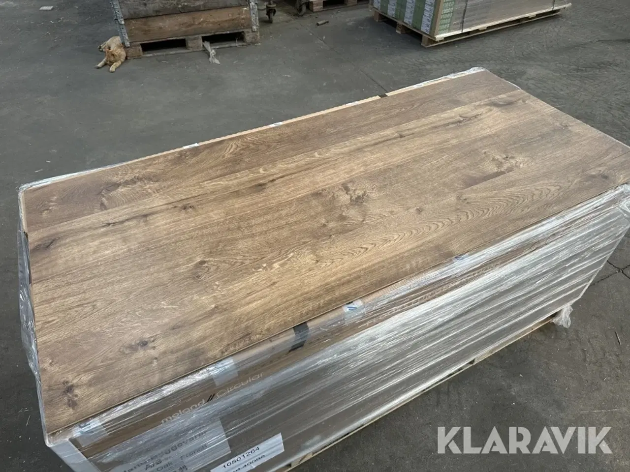 Billede 1 - Gulv Moland Oak Cork Plank French Smoked - 52,32 m2