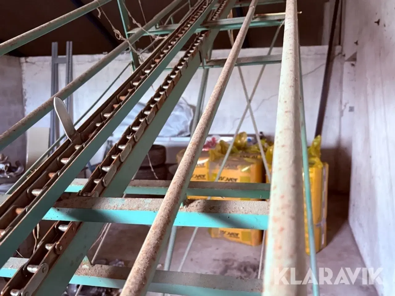 Billede 11 - Transportbånd til halmballer Duks 8meter