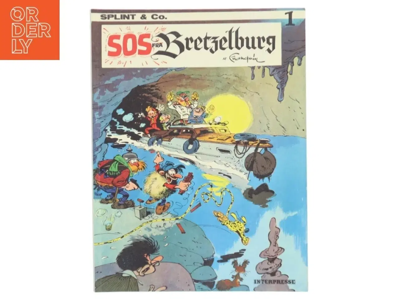 Billede 1 - Splint & Co.: SOS Fra Bretzelburg af Franquin