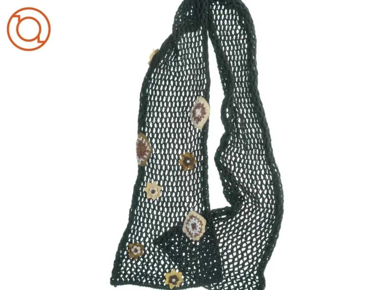 Billede 4 - Hæklet tørklæde fra Håndlavet (str. 250 x 60 cm)