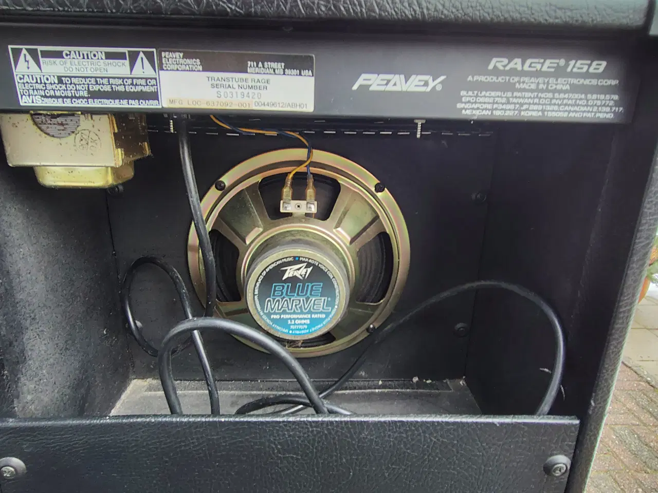 Billede 3 - Peavy Rage 128 Red Stripe Transtube