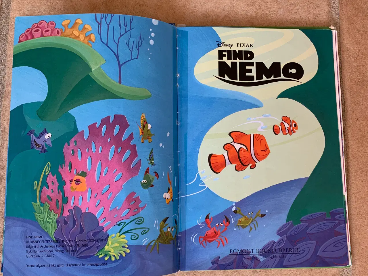Billede 3 - Disney PIXAR Find Nemo bog 