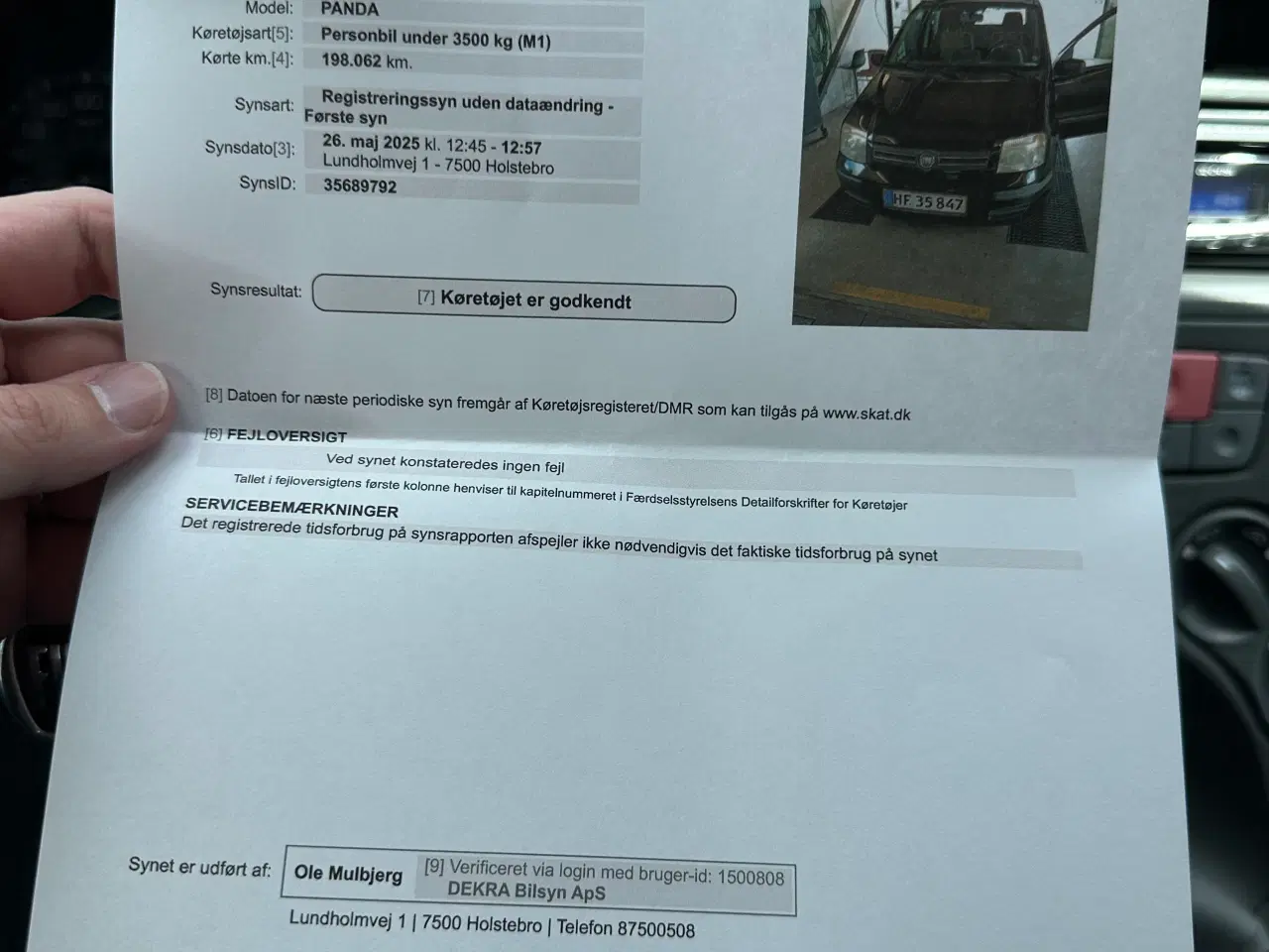 Billede 12 - Fiat panda 1.2 Ciao 5d 2008