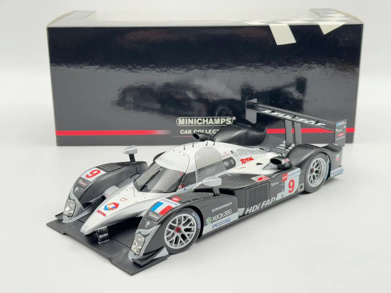 Billede 2 - 2008 Peugeot 908 HDI FAB #9 MINICHAMPS - 1:18