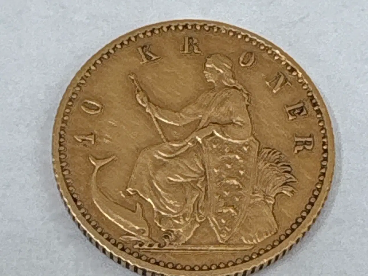 Billede 1 - Guldmønt fra 1898. 10 kr. 