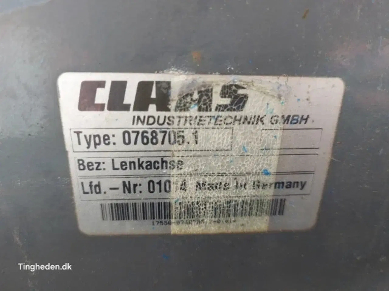 Billede 10 - Claas Lexion 580 Bagaksel 07687051