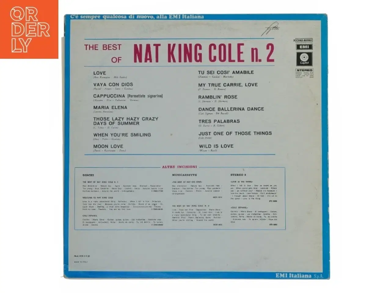 Billede 3 - The Best of Nat King Cole nr. 2 LP