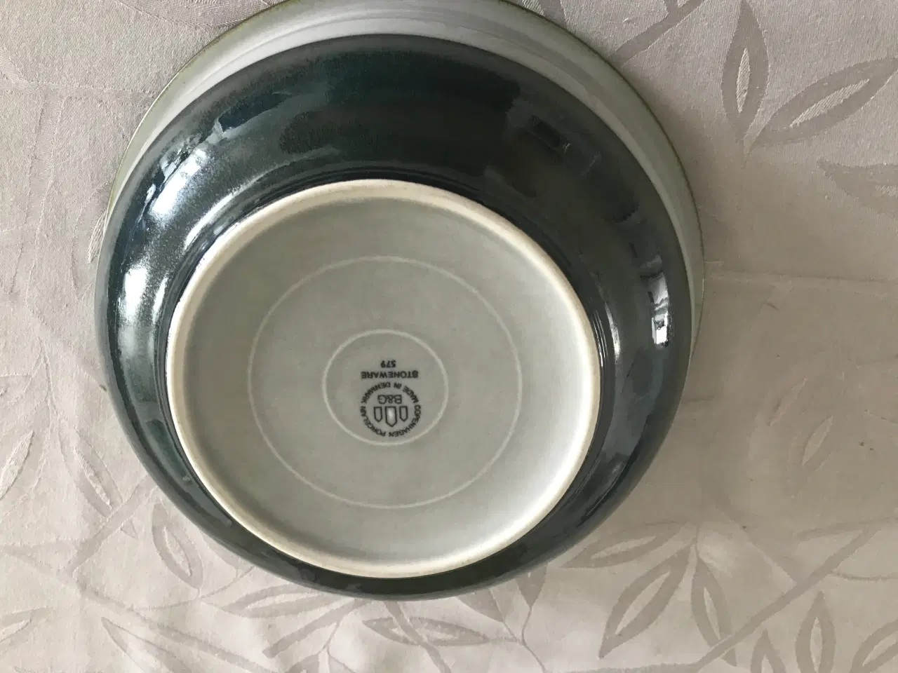 Billede 2 - Stor salatskål af stentøj - B&G Tema nr. 579