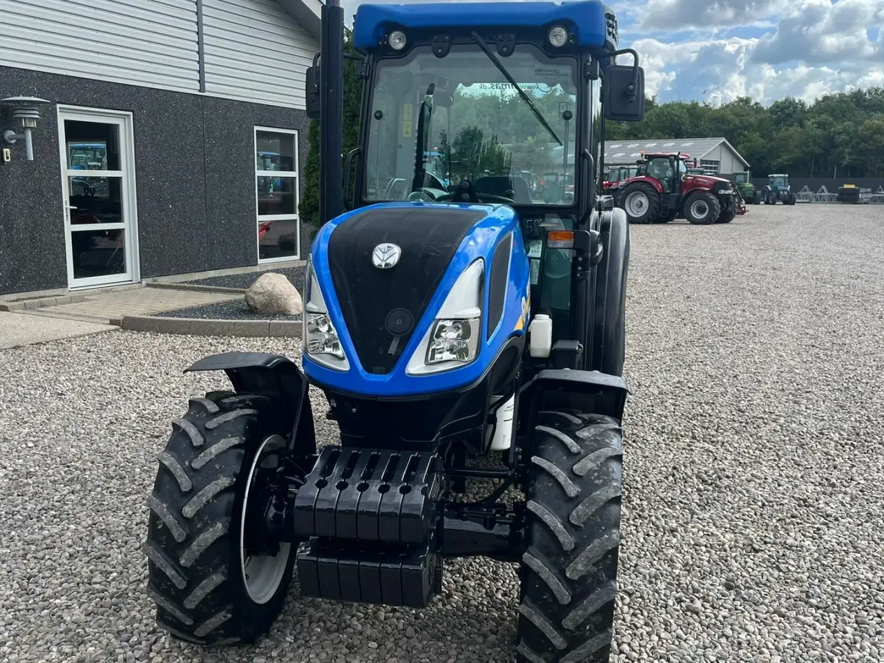 Billede 9 - New Holland T4.80 F SuperSteear med aircondition og koblingsfrit vendergear