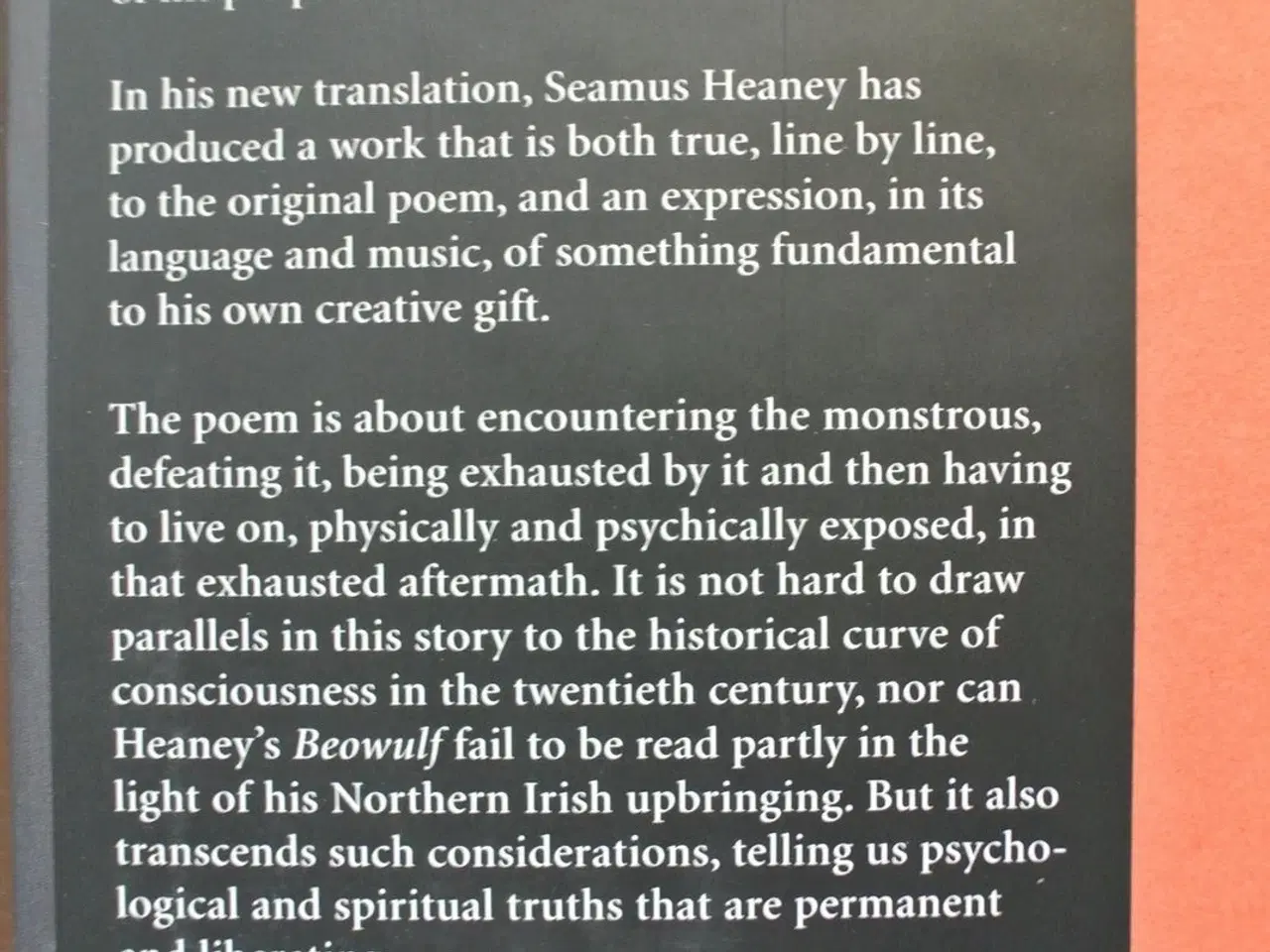 Billede 2 - beowulf - a new translation , by seamus heaney, ge