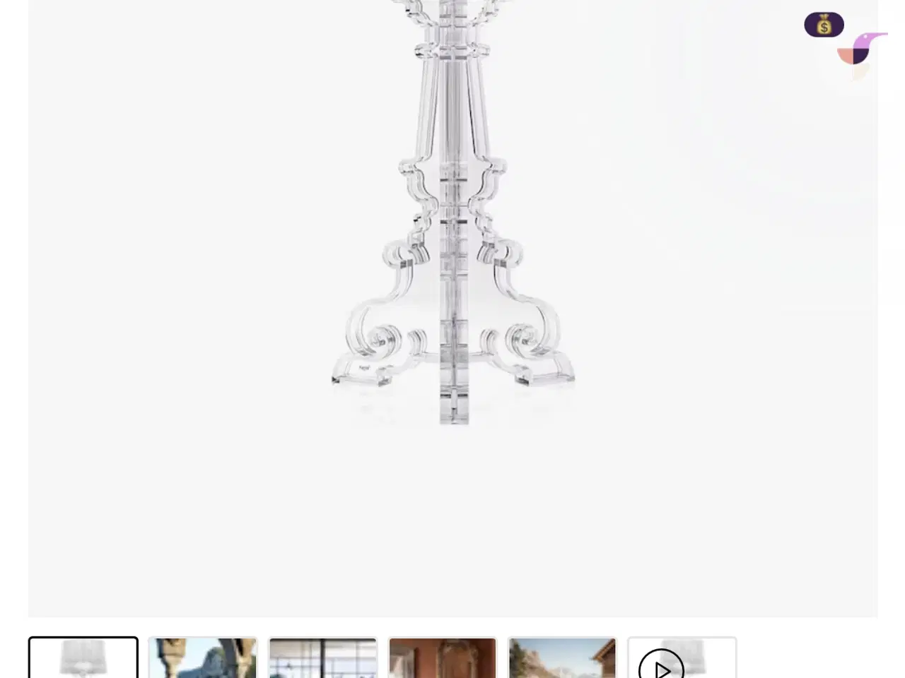 Billede 2 - Kartell Bourgie bordlampe 