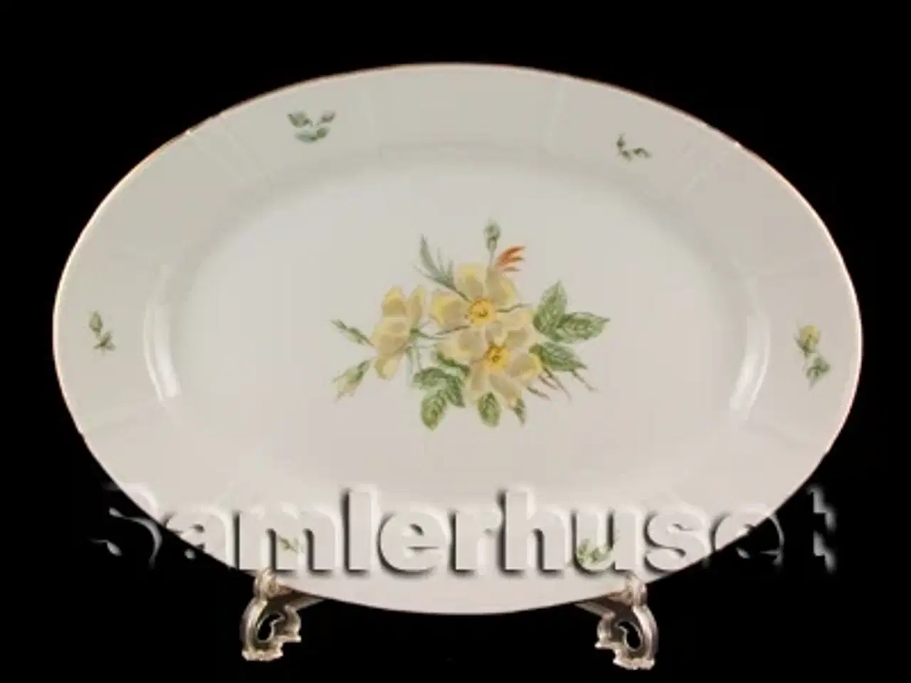 Billede 1 - Klitrose Stegefad 25x17 cm.