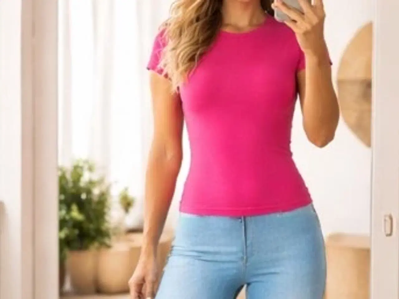 Billede 3 - Helt nye jeggins med sattleback