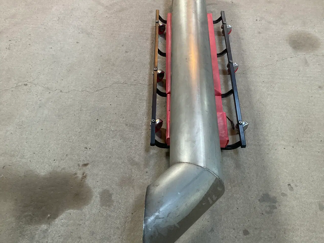 Billede 2 - Udstødning Rustfri-rør Magnum/MX Magnum 8”