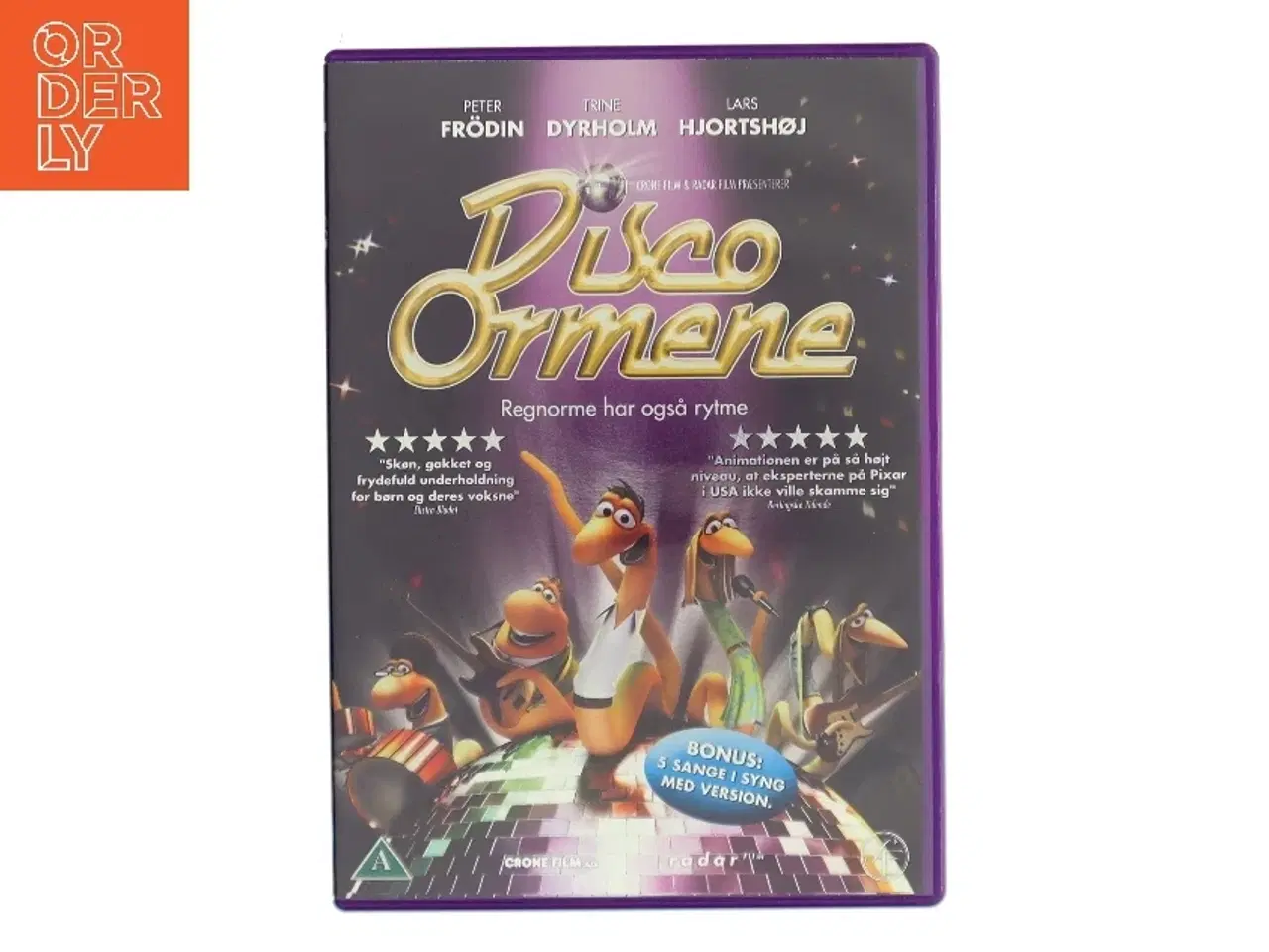 Billede 1 - Disco Ormene med Peter Frdin (DVD)