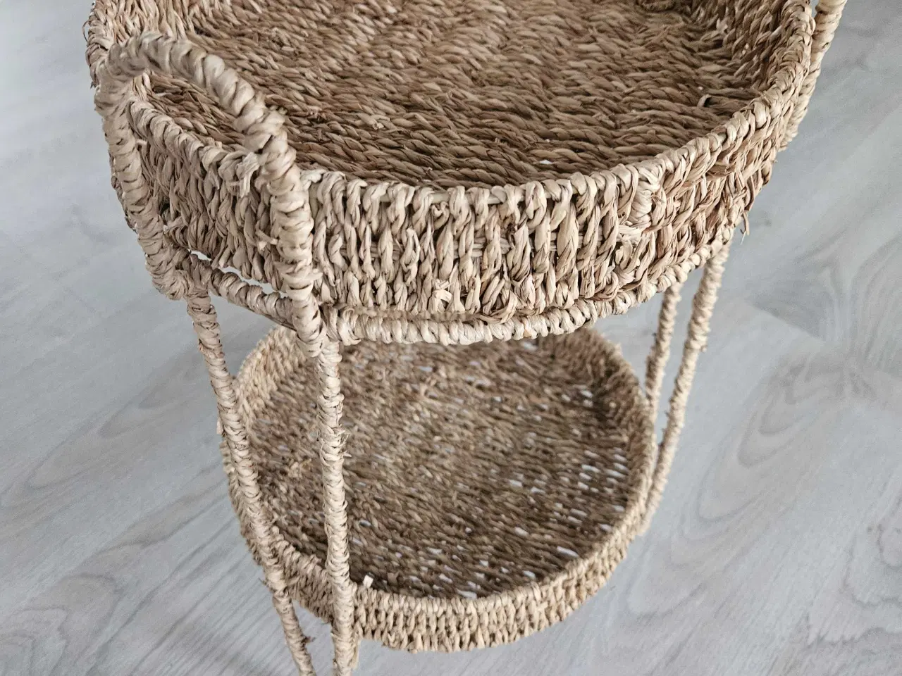 Billede 2 - Blomster opsats i kurveflet