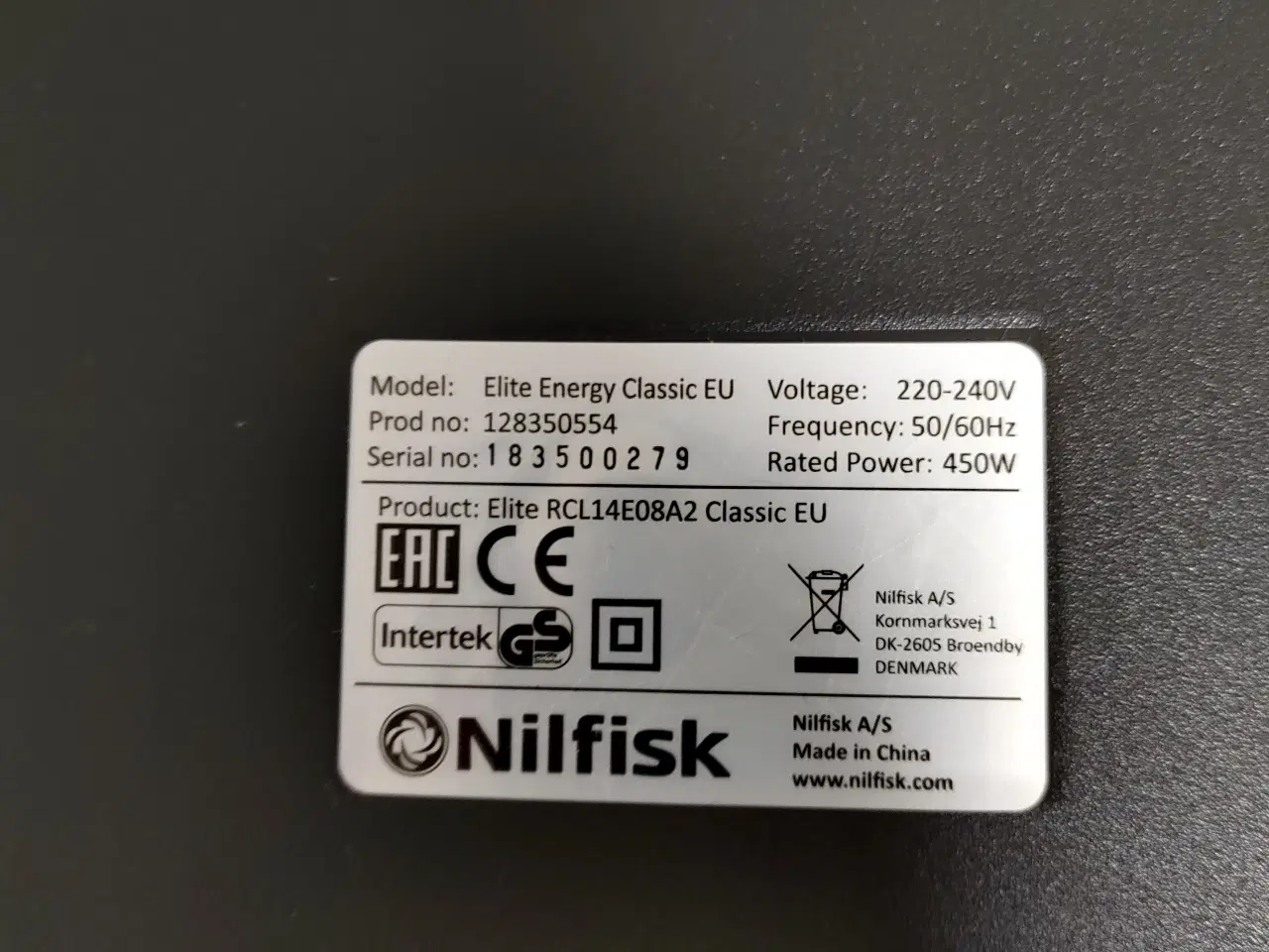 Billede 3 - Nilfisk Elite Energy Classic EU