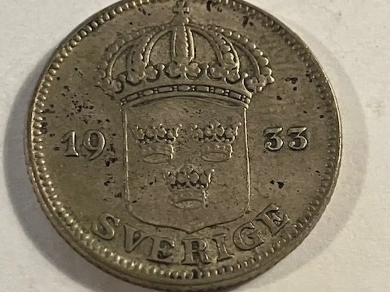 Billede 2 - 50 øre 1933 Sverige