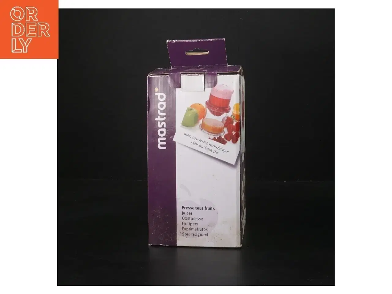Billede 1 - Frugtpresse med lufttæt låg fra Mastrad (str. 12 cm)