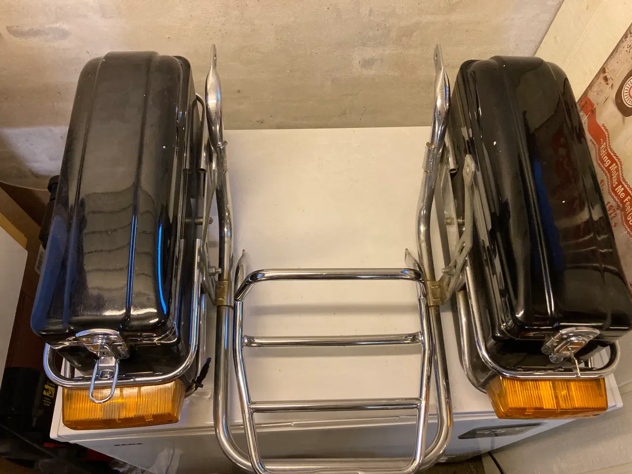 Billede 1 - Bagagebærer m/tasker